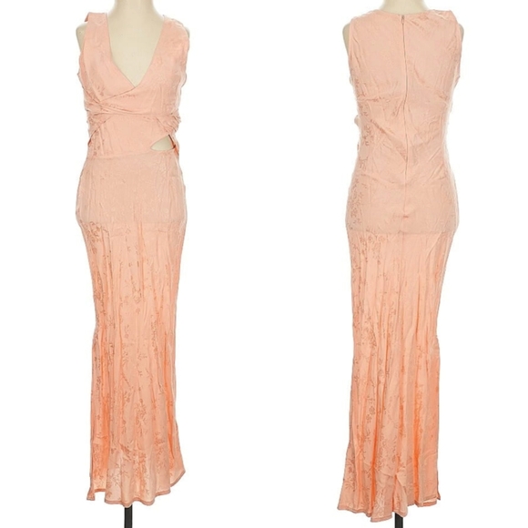 Moon Twist Floral Jacquard Slip Dress XS - The Line by K - Picture 4 of 11